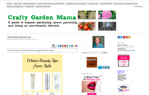 Crafty Garden Mama & Olie Biologique