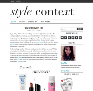 Style Context & Olie Biologique